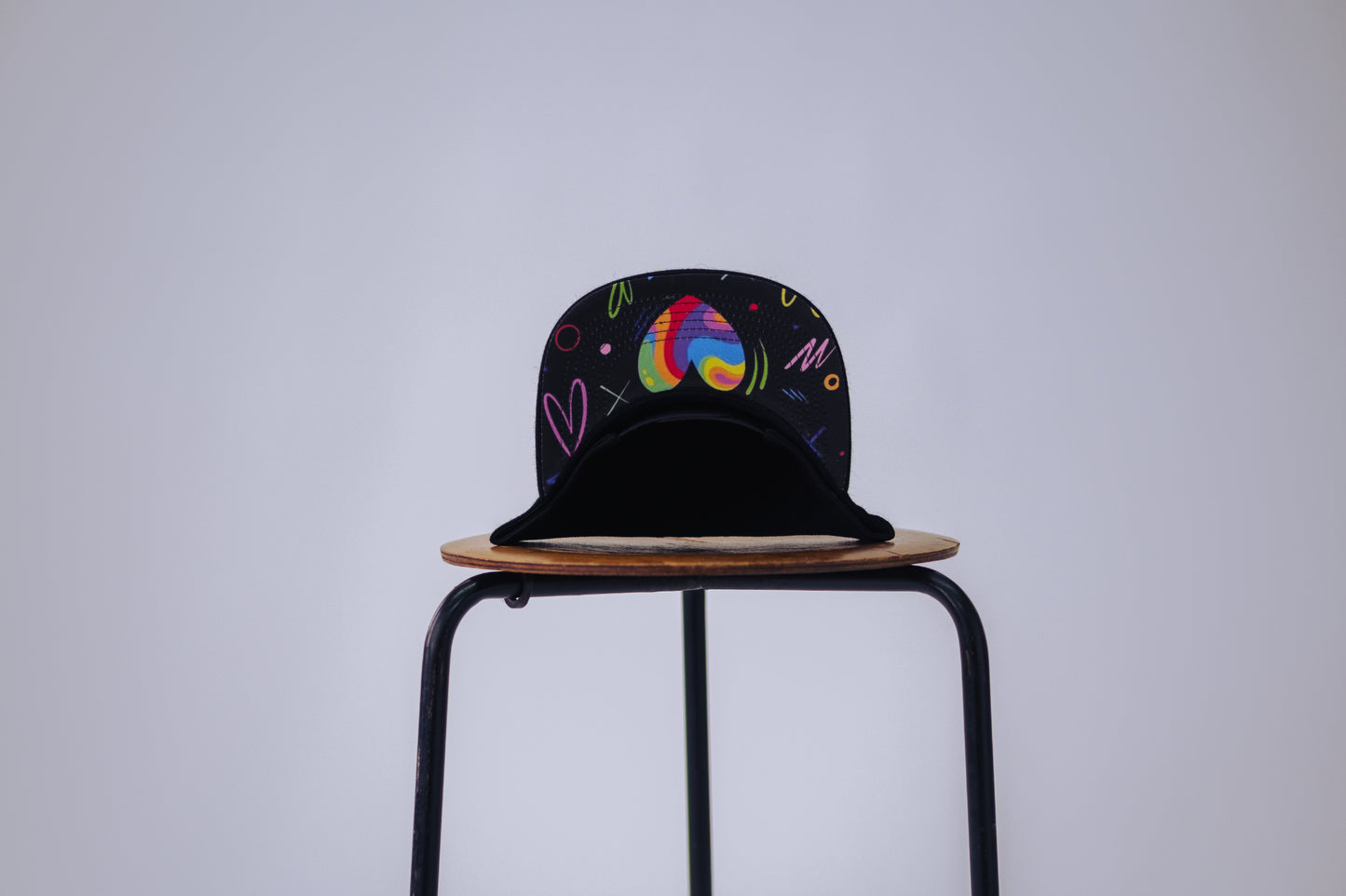 Love is THE VIBE Snapback- Black by Jason Naylor