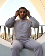 CozyCloud Hoodie- Polo Gray