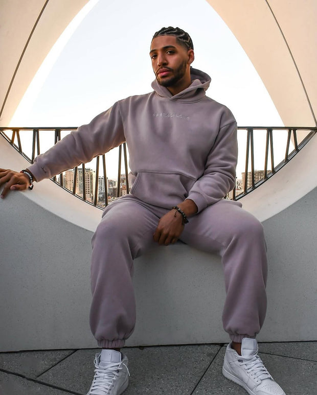 CozyCloud Hoodie- Polo Gray