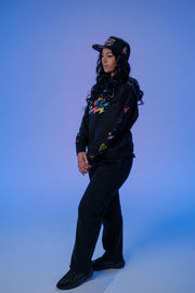 Love is THE VIBE Snapback- Black by Jason Naylor