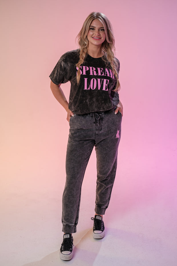 Vintage Spread Love Mineral Wash Tee