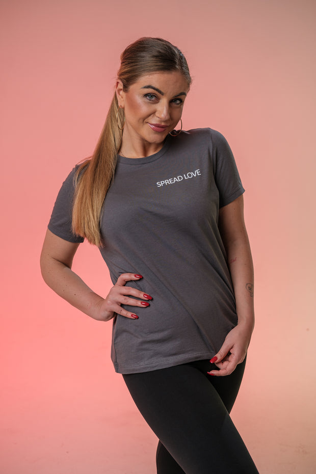 The Everyday Tee in Charcoal