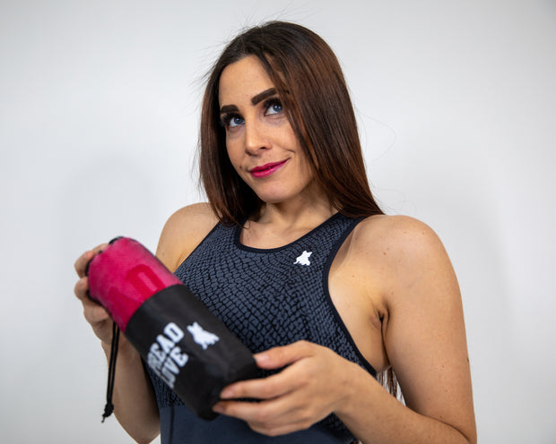 Pink Spread Love Workout Towel