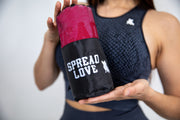 Pink Spread Love Workout Towel