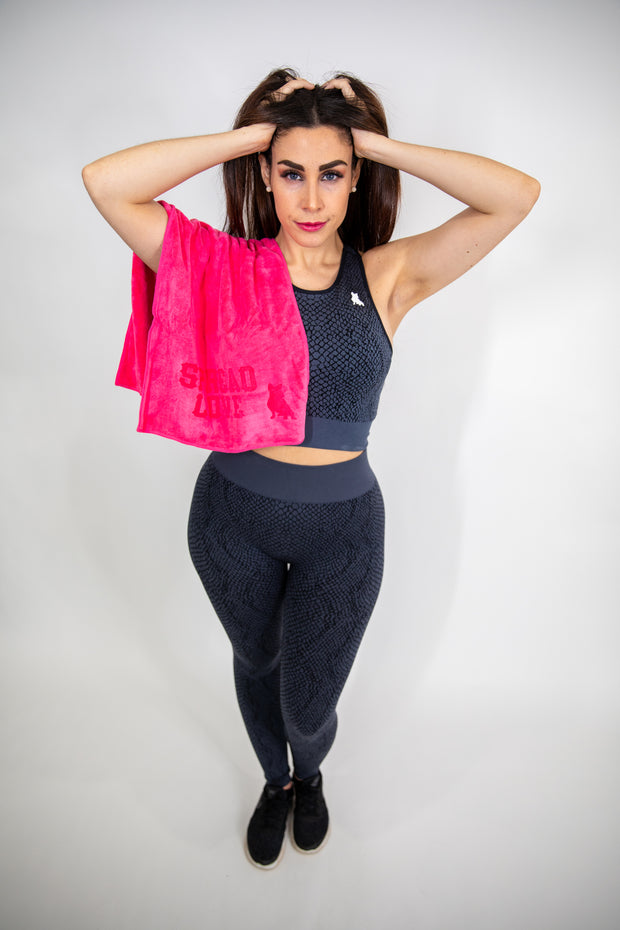 Pink Spread Love Workout Towel