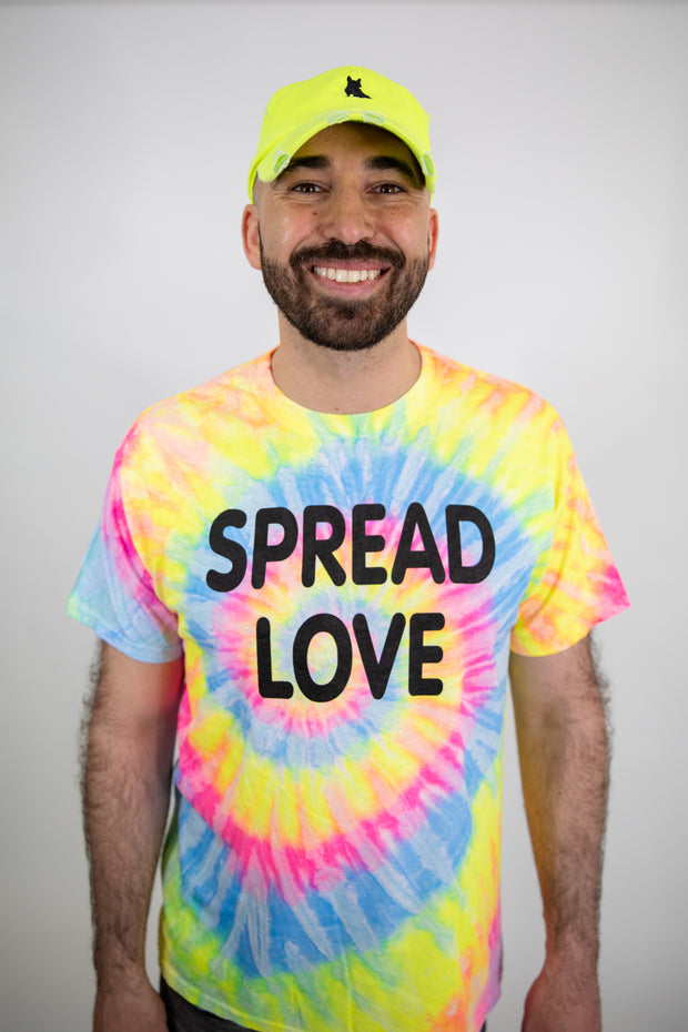 Neon Polo Logo Spread Love Cap