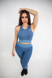 Spread Love Performance Set- Blue Snake