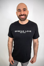 Black Spread Love Statement Tee