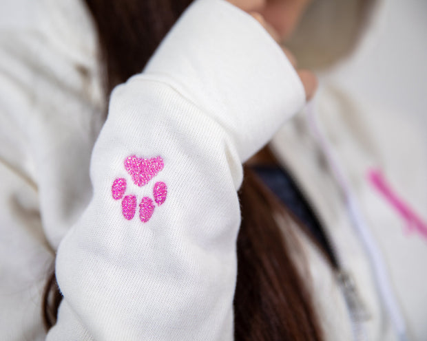 Exclusive Spread Love Glam Zip-Up- Pink Glam