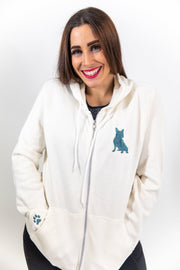 Exclusive Spread Love Glam Zip-Up- Blue Dreams Glam