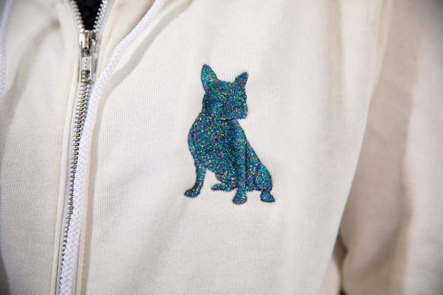 Exclusive Spread Love Glam Zip-Up- Blue Dreams Glam