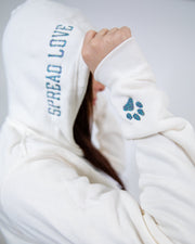 Exclusive Spread Love Glam Zip-Up- Blue Dreams Glam