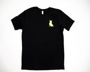 Black Neon Polo Spread Love Tee