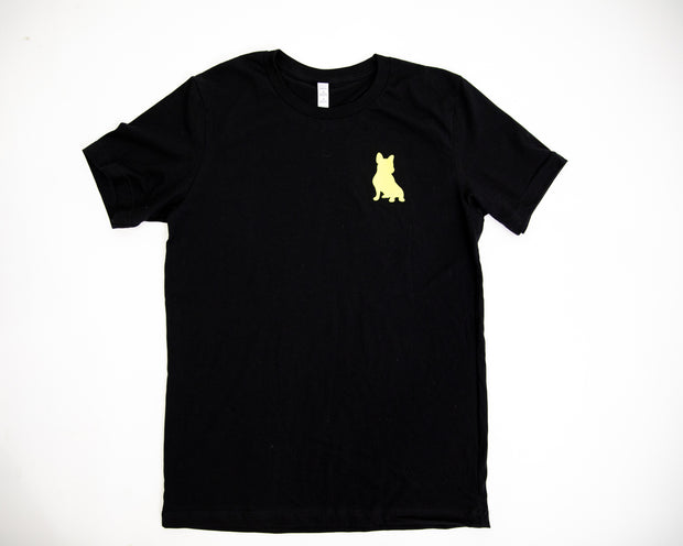 Black Neon Polo Spread Love Tee