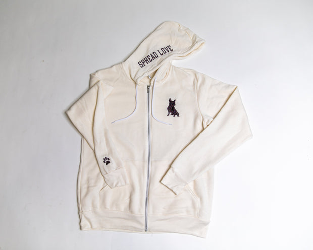 Exclusive Spread Love Glam Zip-Up- Peacock Glam