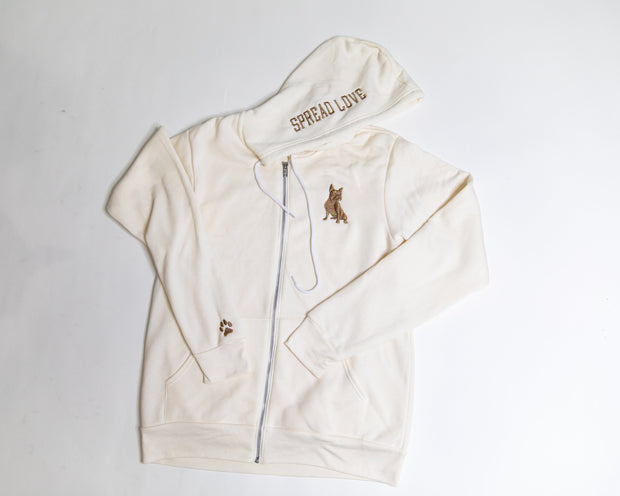Exclusive Spread Love Glam Zip-Up- Unicorn Glam