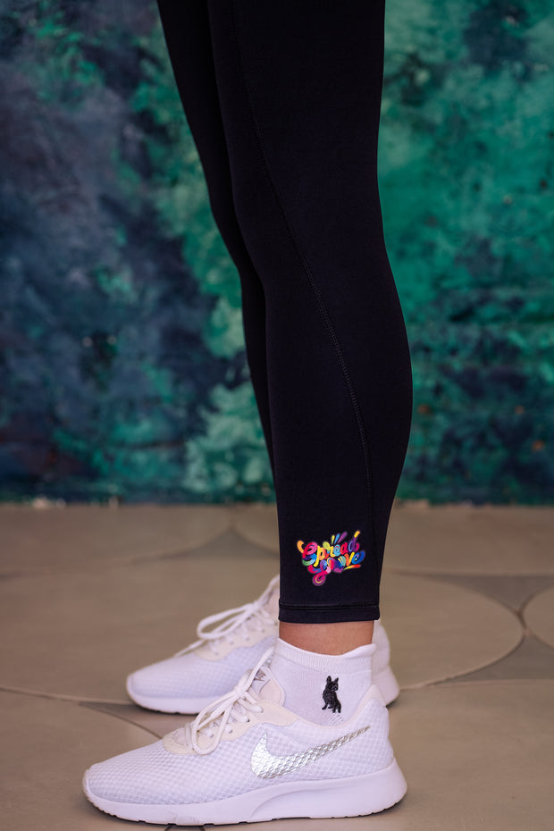 Spread Love X Jason Naylor Max Performance Leggings- Black