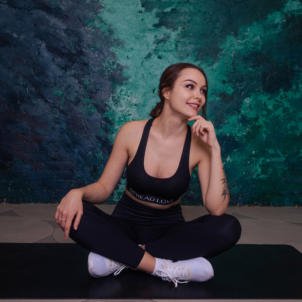 Spread Love X Jason Naylor Max Performance Leggings- Black
