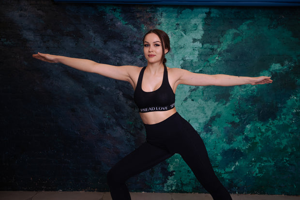 Spread Love X Jason Naylor Max Performance Leggings- Black