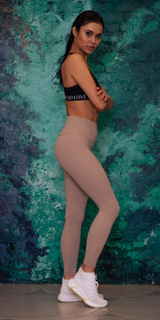 Spread Love X Jason Naylor Max Performance Leggings- Beige