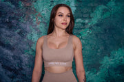 Spread Love Iconic Set in- Ribbed Beige