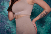 Spread Love Iconic Set in- Ribbed Beige