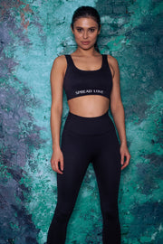 Spread Love Iconic Set- Ribbed Black