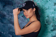 Spread Love Members Only Logo Corduroy Hat- Black