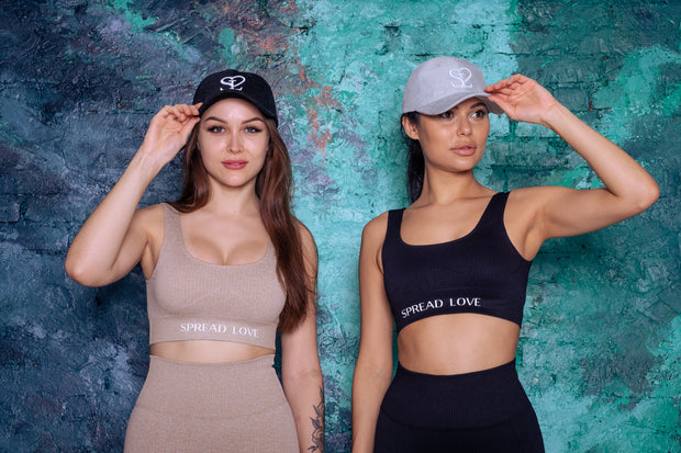 Spread Love Iconic Set- Ribbed Black