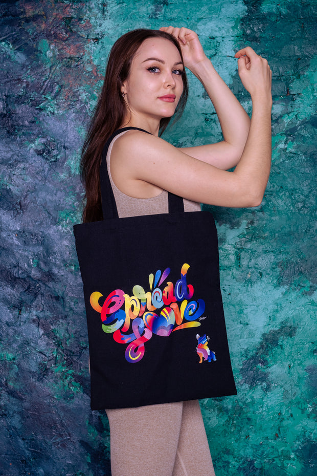 Spread Love X Jason Naylor Tote Bag
