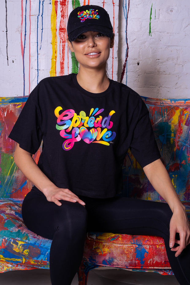 Spread Love X Jason Naylor Emotionlogo Tee- Cropped Edit