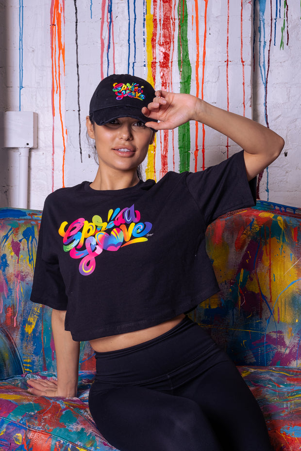Spread Love X Jason Naylor Emotionlogo Tee- Cropped Edit