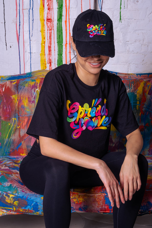 Spread Love X Jason Naylor Emotionlogo Tee- Cropped Edit