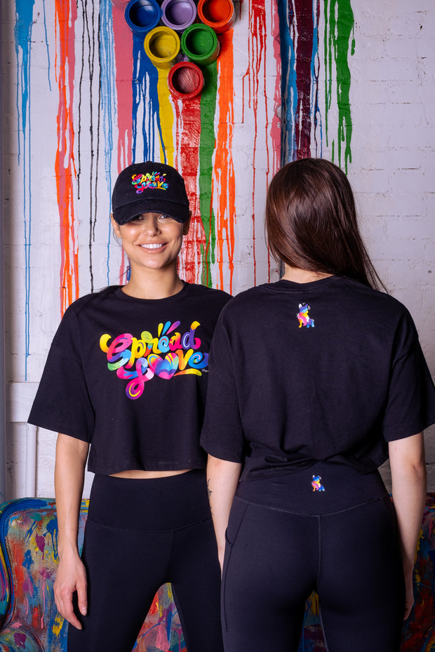 Spread Love X Jason Naylor Emotionlogo Tee- Cropped Edit