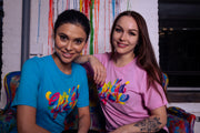 Spread Love X Jason Naylor Emotionlogo Tee - Aqua Vibe