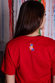 Spread Love X Jason Naylor Emotionlogo Tee - Love Red