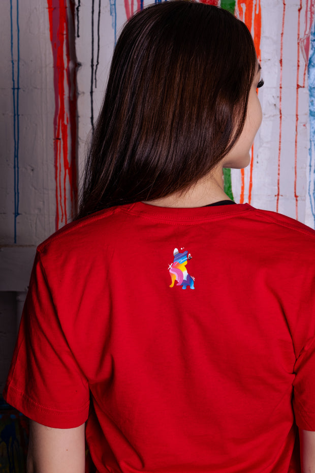 Spread Love X Jason Naylor Emotionlogo Tee - Love Red