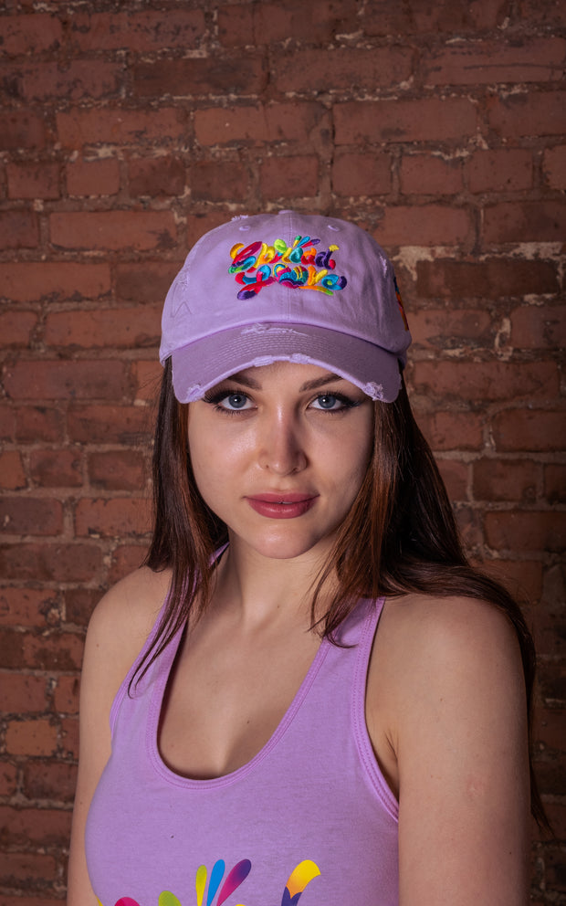 Spread Love X Jason Naylor  Emotionlogo Dadcap Vintage- Blooming Lilac