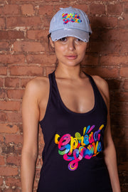 Spread Love X Jason Naylor Emotionlogo Dadcap Vintage- Denim
