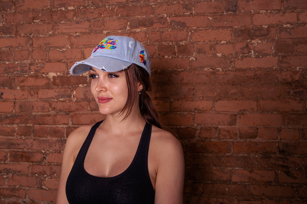Spread Love X Jason Naylor Emotionlogo Dadcap Vintage- Denim