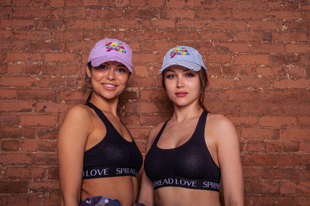 Spread Love X Jason Naylor Emotionlogo Dadcap Vintage- Denim