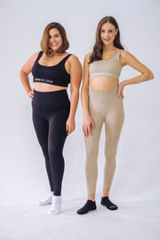 Spread Love Iconic Set- Ribbed Black