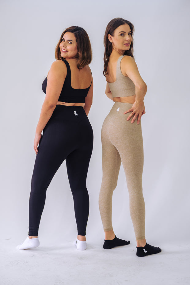 Spread Love Iconic Set- Ribbed Black