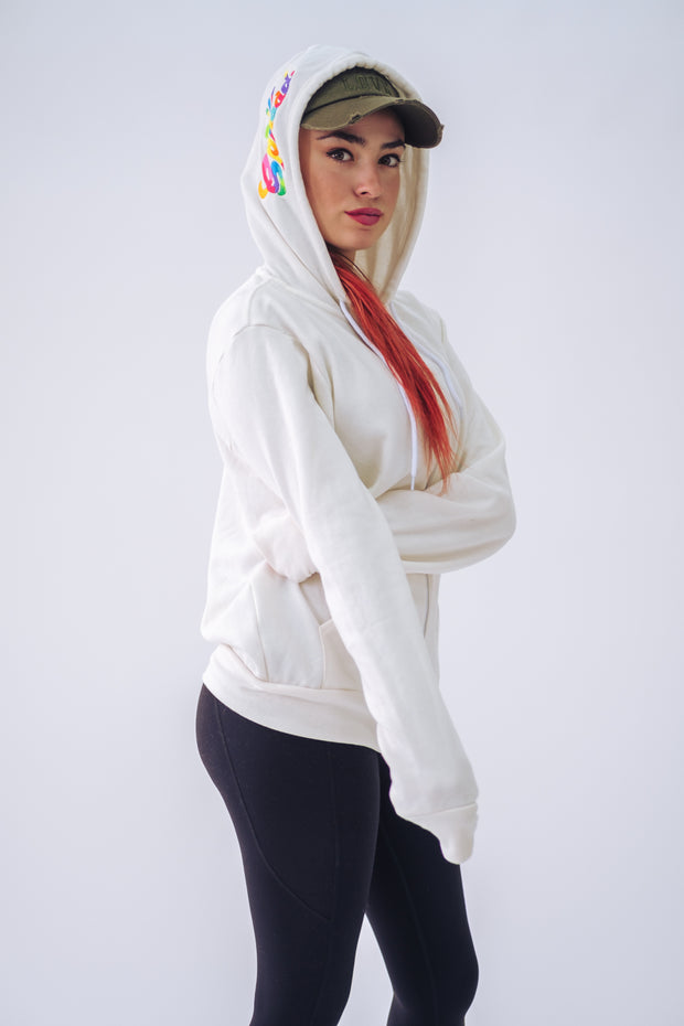 Spread Love X Jason Naylor "The Zip up" Cream