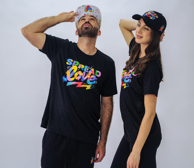 Love is THE VIBE Snapback- White by Jason Naylor