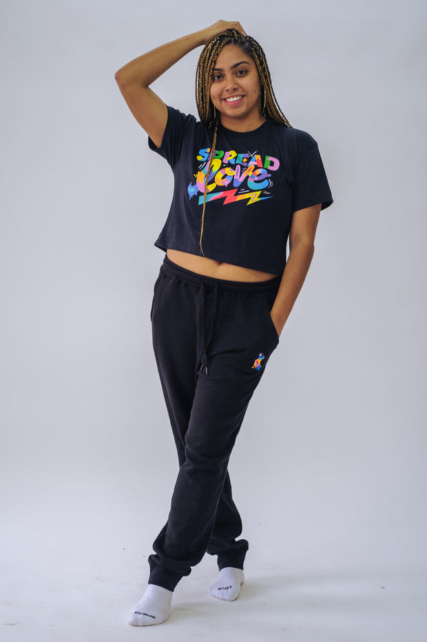 Love Is The VIBE by Jason Naylor Tee- Cropped Edit