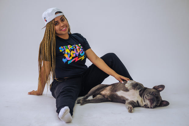 Love Is The VIBE by Jason Naylor Tee- Cropped Edit