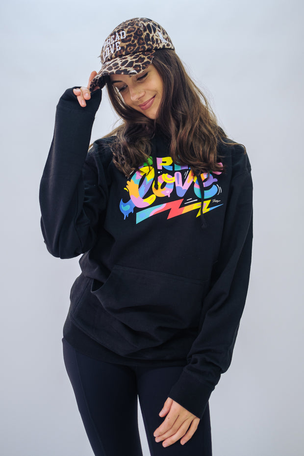Cheetah Spread Love Pony Hat