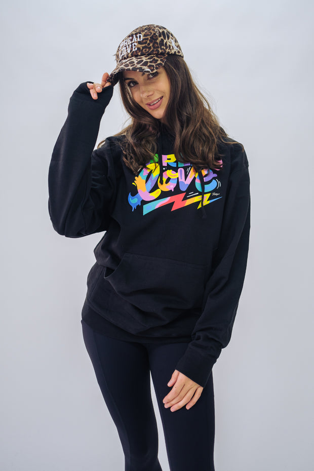 Cheetah Spread Love Pony Hat