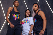 Spread Love X Jason Naylor EmotionLogo Racerback Tank in Black